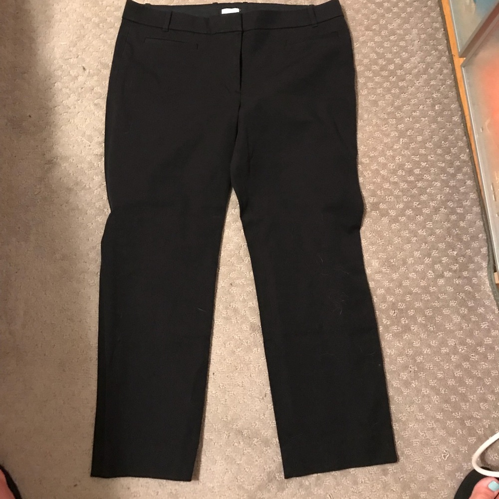 Black J Crew dress pants size 12 short
